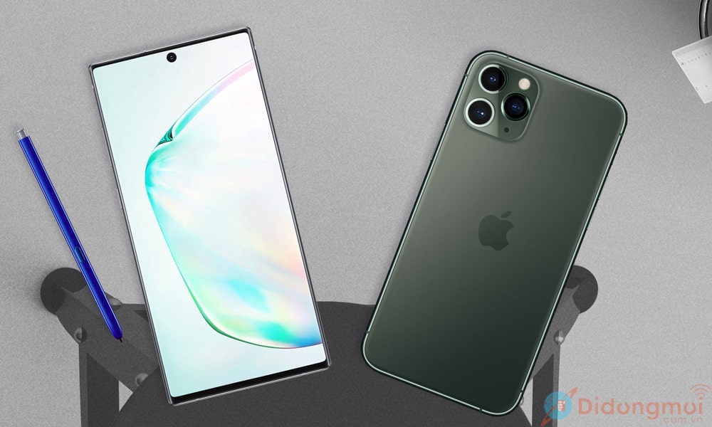 Galaxy Note 10 Plus vs iPhone 11 Pro Max: Tìm ra “ngôi vương” cho danh hiệu smartphone tốt nhất 2019